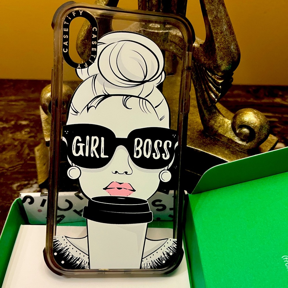 iPhone XR case Girl Boss